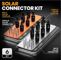 Crimpadora solar 14–10 AWG para conectores de cables de paneles solares