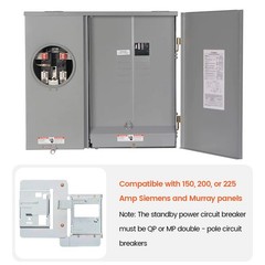Generator Standby Power Mechanical Interlock, Compatible with Siemens ECSBPK0…