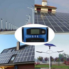 Panel Solar Regulator Auto Focus MPPT 40A 12V-24V Dual USB Charge Controller*