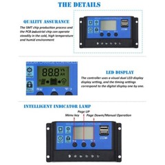 300 Watts Solar Panel Kit 100A 12V Battery Charger with Controller Caravan Boat