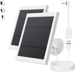Ring Solar Panel 2-Pack for Stick Up & Spotlight Cam