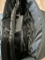 Solar Powered Polyester Messenger Bag with 2000mA Rechargable Battery