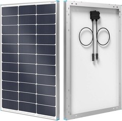 Renogy 100W Solar Panel N-Type 16BB, 12V 100 Watt Solar Panel 25% High-Efficienc