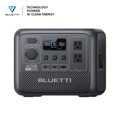 BLUETTI AC50B/AC50P 700W 443Wh/504Wh Portable Power Station for Camping/Fishing