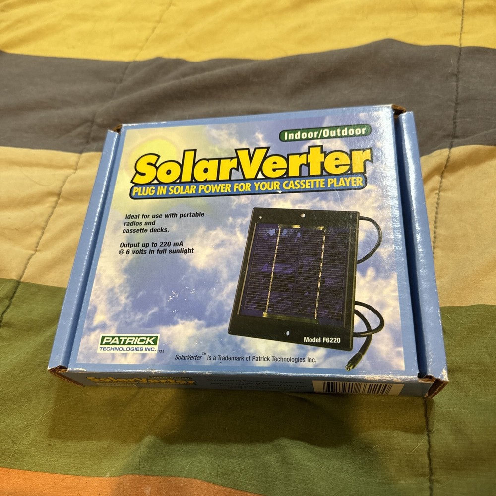Solarverter Solar Panel – 9 Volt, 150mA Model F6220 In/Outdoor