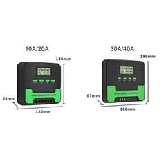 Compact Size Solar Charge Controller with LCD Display and WiFi Feature