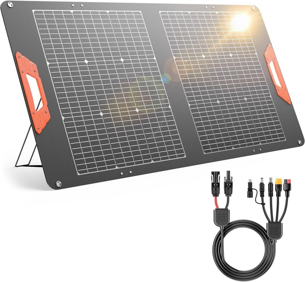 Bifacial Solar Panel SOLUPUP 100W Portable MC4 IP65 24%