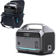 “288Wh Portable Power Station 600W Solar Generator w/ 60W Panel LiFePO4”