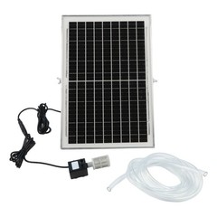 Solar Panel with 240L/H Water Pump for Efficient Outdoor Water Feature