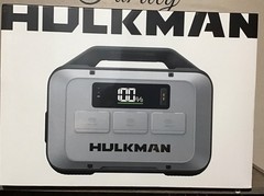 Hulkman Mega Space Gray,576Wh Portable Power Station,Performs at -4�F