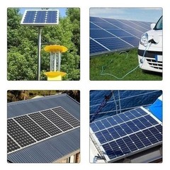 200 Watts Solar Panel Kit 100A 12V Battery Charger w/ Controller Caravan Boat RV