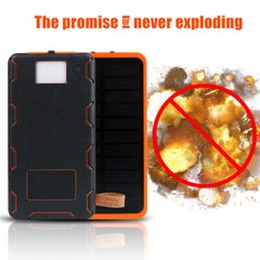 Folding 46800mAh Solar Power Bank 6 Solar Panel Portable Charger For Cell Phone