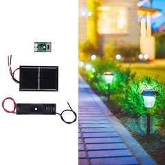 2 Sets Small Solar Panels, Mini Solar Panels, 1.2V Solar Cell with PCB Board,…