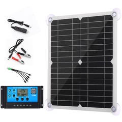200 Watts Solar Panel Kit 100A Battery Charger + Controller For Caravan Boat RV