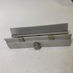 Semi Flexible Frameless Solar Panel Mounting brackets- End Bracket with Hardware