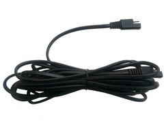 16FT Battery Charger Extension Cable SAE Connectors with Clamps for 12V Solar &