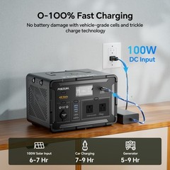 NEW 600W 519Wh Lithium Battery Portable Power Station for Outdoor Camping Supply