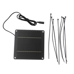 Efficient 4W 12V Solar Panel Kit Waterproof ABS Housing for Garden Street Light