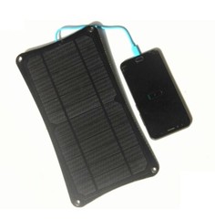 10W solar charger backpack charging board outdoor travel charger dual USB output