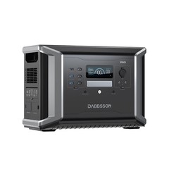 Dabbsson Power Station 2400W LiFePO4 Battery w/ 210W Folding Solar Panel Kits
