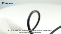 8 AWG Solar Panel Extension Cable 100Ft Tinned Copper Wire for RV, Boat, Marine