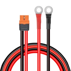 10 AWG XT60i Female to O Ring Terminal Cable Battery Solar Panel Charging Cable