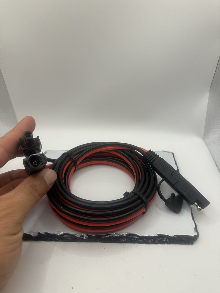 MC4 to SAE Solar Panel Extension Cable Adapter RV Battery Charger Connector Wire