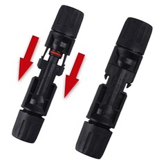 MC4 Connectors Solar Panel Cable Compatible Waterproof Male & Female 30A