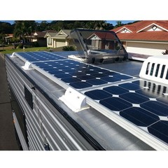 Reliable ABS Mounting Brackets for Solar Panels on RV and Camper Van Roofs