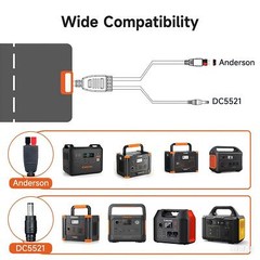 Foldable Solar Panel ️ Power Up Anywhere—Perfect for Camping & Emergencies