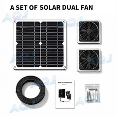 for Shed, Chicken Coop, Kitchen, Atic &Greenhouse Intake Or Exhaust Air, 3200RPM