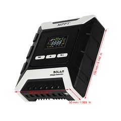 12/24/48V 20A MPPT Solar Charge Controller Panel Battery Regulator Dual USB E
