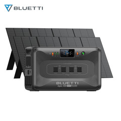 BLUETTI Apex 300 2764Wh Portable Power Station+2*350W Solar Panel Kit Off-Grid