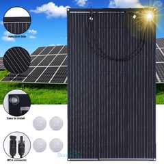 200W 400W Mono Solar Panel 25% High Efficiency Farm Home Shed Rooftop Off Grid