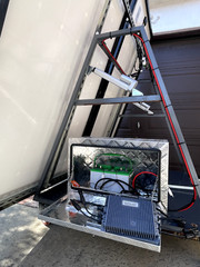 Portable Solar Panel Cart With Micro Inverter For Home or EV
