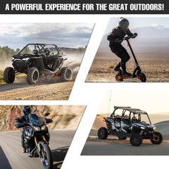 Lithium YTX20L-BS, 800A LiFePO4 Motorcycle Battery, 12V 10AH ATV, UTV, Jet Sk…