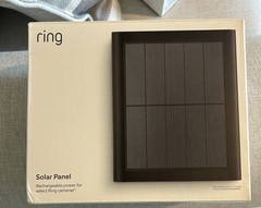 Ring Solar Panel 5V Monocrystalline Weather Resistant USB Outdoor NEW