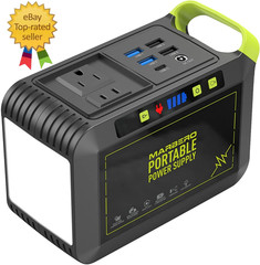 Portable Power Station 88Wh Camping Lithium Battery Solar Generator Fast Chargin