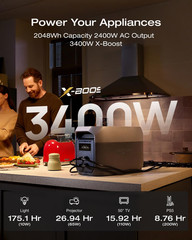 Portable Power Station DELTA 3 Max, 2048Wh Lifepo4 Battery, Solar Generator (Sol