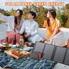 Portable Solar Panels 40W, Foldable Solar Panel Charger for 100-300W Portable…