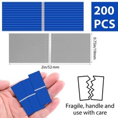 200pcs 0.5v 400ma Micro Mini Solar Cell for Solar Panels 52mm x 19 Mm/2â€ x 0.