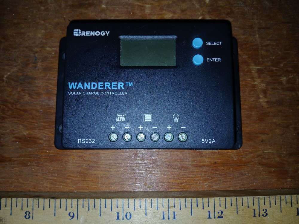 Wanderer Solar Charge Controller RS232 by Renogy – Used