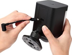 Solar Panel Compatible with Ring, 6W for Stick Up Cam, for Stick Up Cam Pro