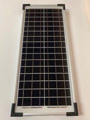 MIGHTY MULE FM123 10 Watt Solar Powered Battery Charger In Box