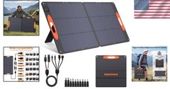 Versatile 110W Solar Panel – Compact, Efficient Charger for All Your Adventures