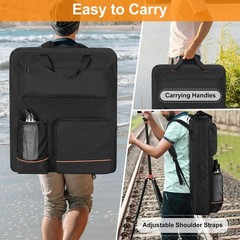 Solar Panel Storage Bag Compatible with Jackery SolarSaga 100W Travel Backpack