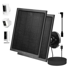 8W Solar Panel with Type C Port Solar Panel Charger for Camera Outdoor or Ind…
