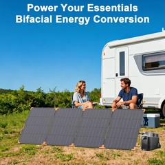 Portable solar panels 400 watt XT60 for Anker SOLIX 2000W 2400W Solar Generator
