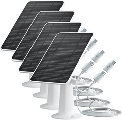 Solar Panel Charger Compatible with Eufycam 3/3C/2C/2C Pro/E40/E20/2/2 Pro/E/L20
