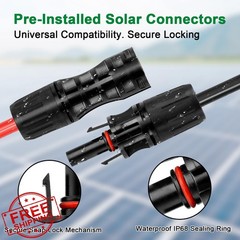 XRDS-RF Solar Extension Cable 8AWG 15FT